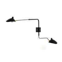 Applique Murale Bras Long Articulé, Métal Aluminium Design Aérien