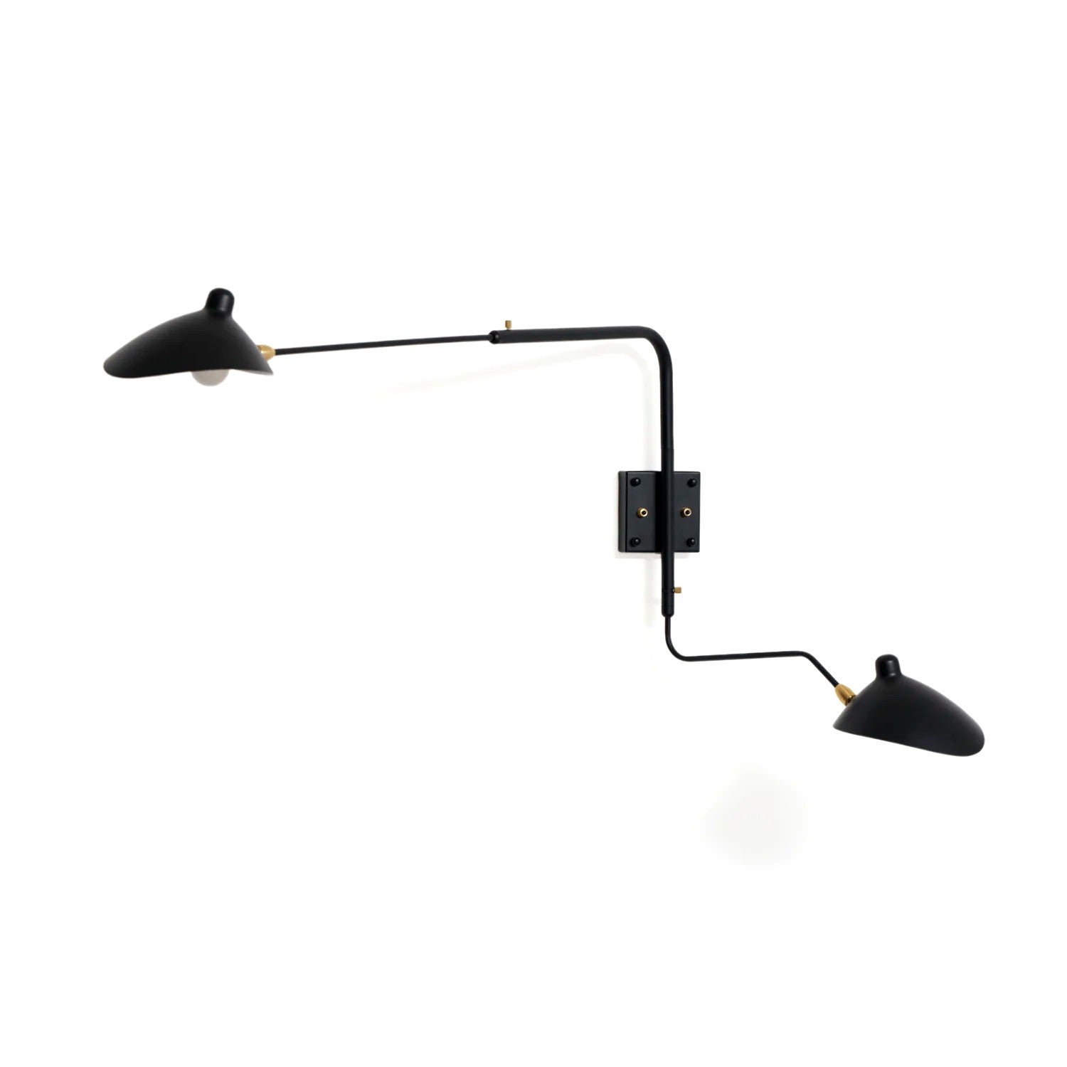 Applique Murale Bras Long Articulé, Métal Aluminium Design Aérien