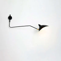 Applique Murale Bras Long Articulé, Métal Aluminium Design Aérien