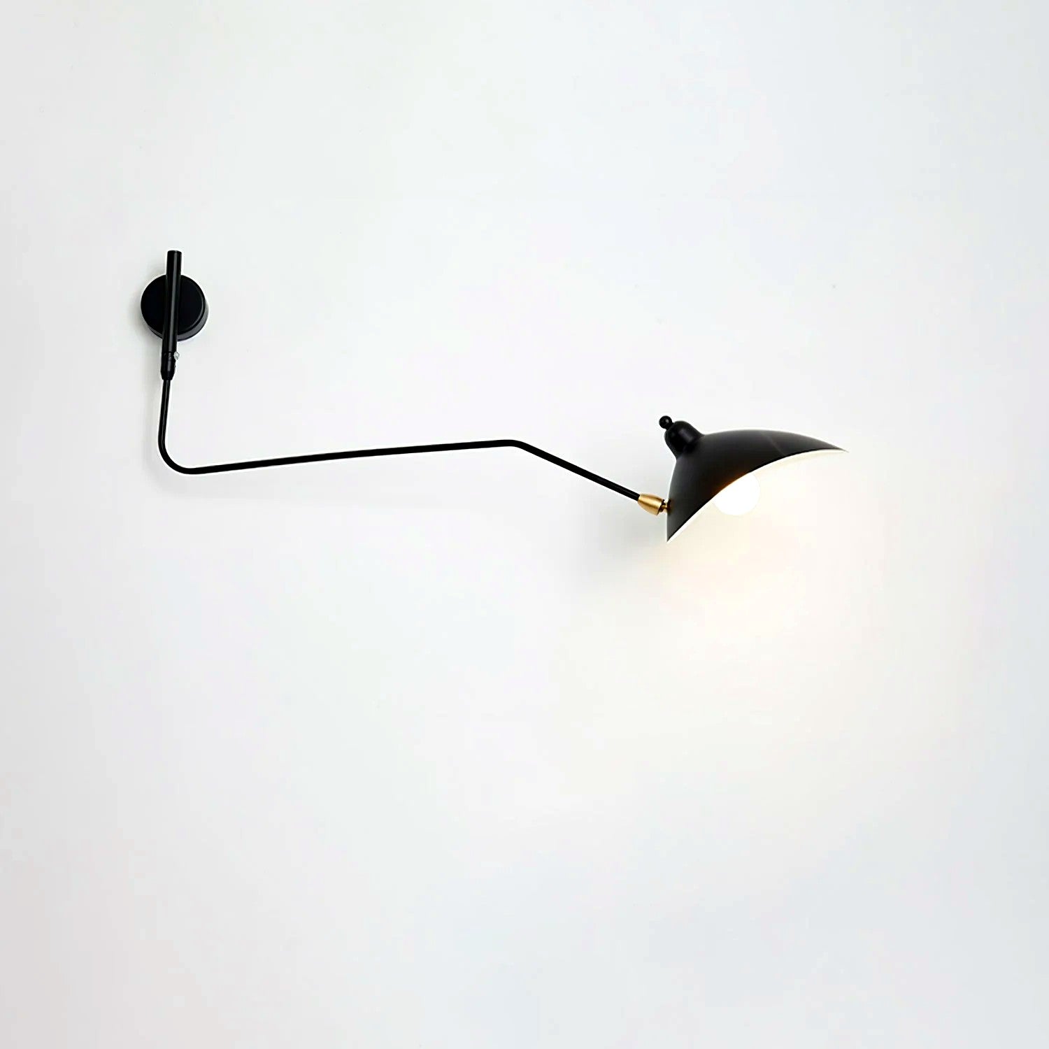 Applique Murale Bras Long Articulé, Métal Aluminium Design Aérien