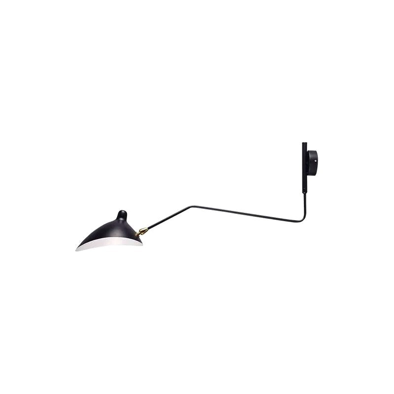 Applique Murale Bras Long Articulé, Métal Aluminium Design Aérien