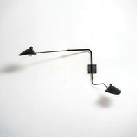 Applique Murale Bras Long Articulé, Métal Aluminium Design Aérien