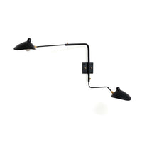 Applique Murale Bras Long Articulé, Métal Aluminium Design Aérien