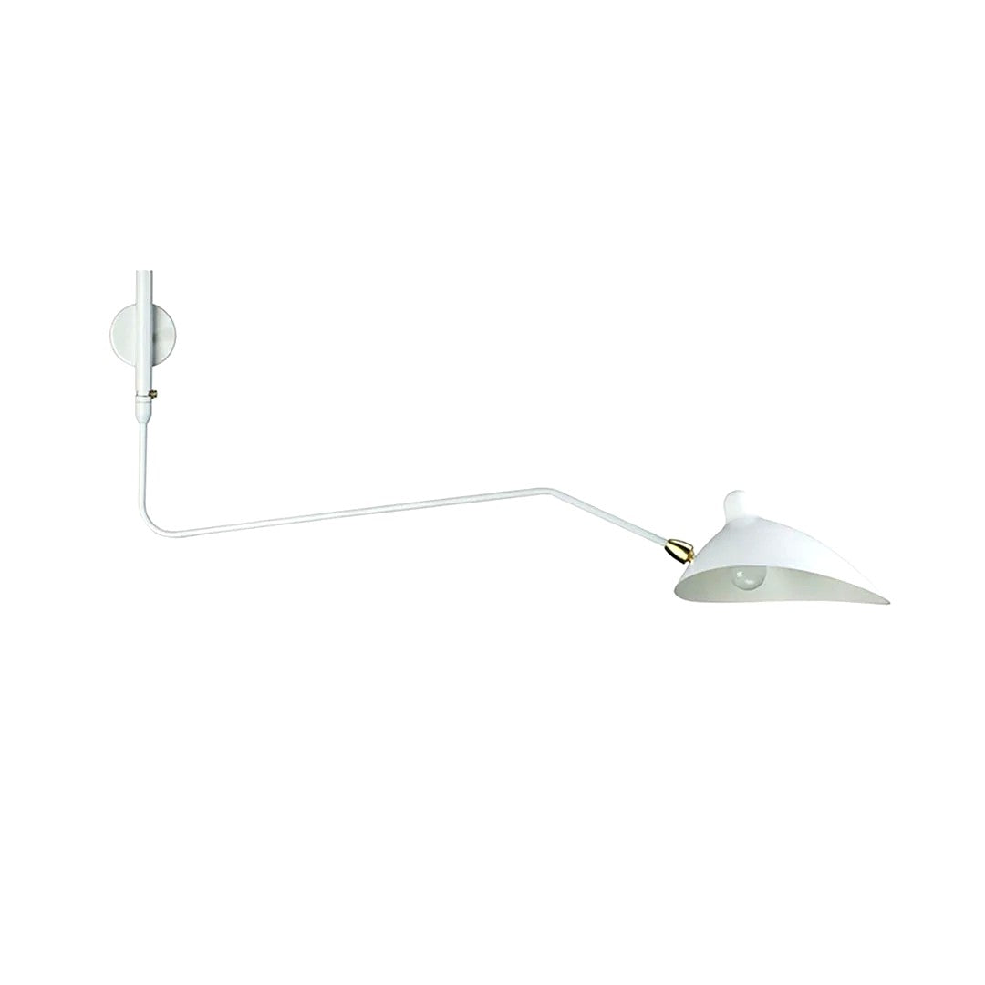 Applique Murale Bras Long Articulé, Métal Aluminium Design Aérien
