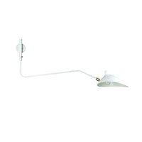 Applique Murale Bras Long Articulé, Métal Aluminium Design Aérien