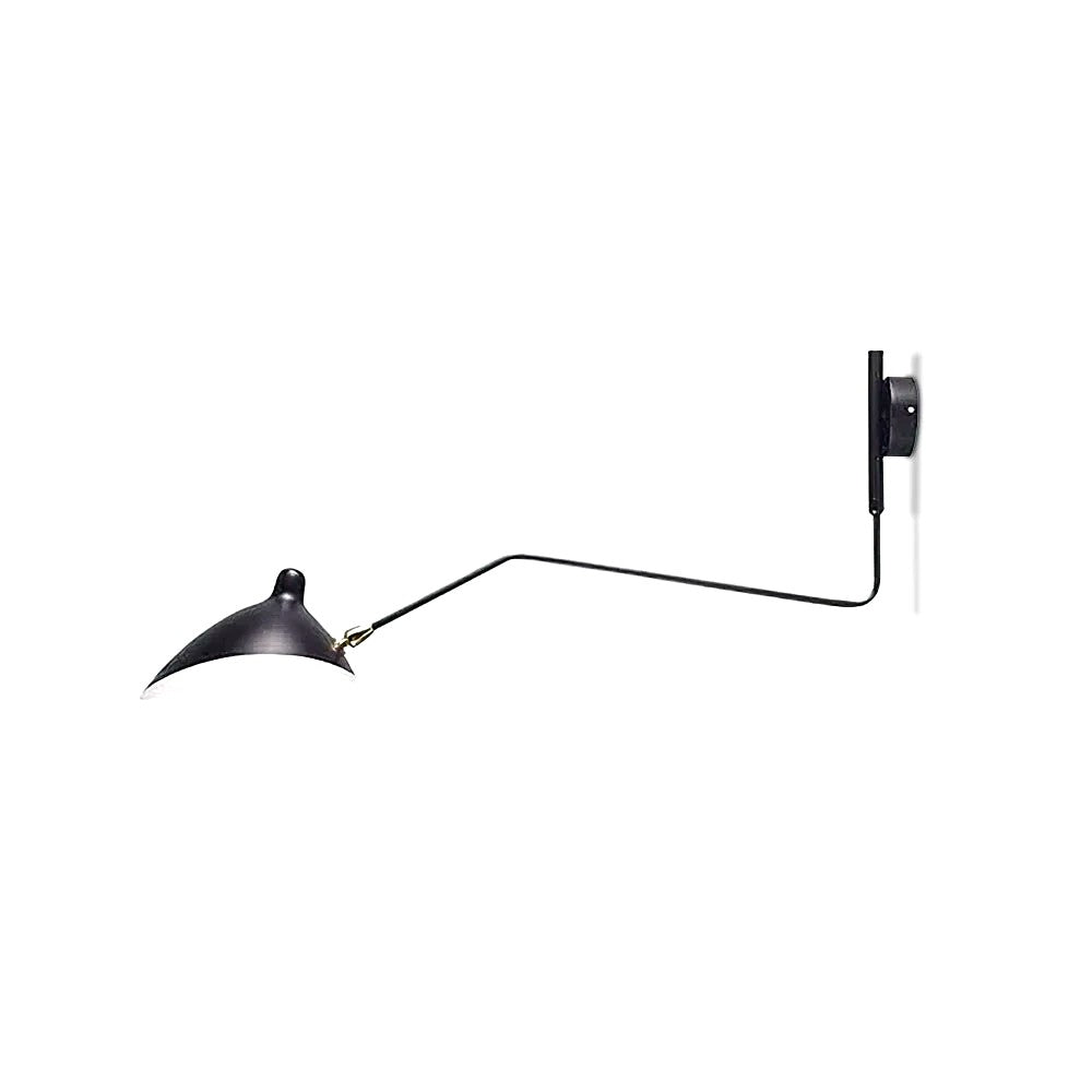 Applique Murale Bras Long Articulé, Métal Aluminium Design Aérien