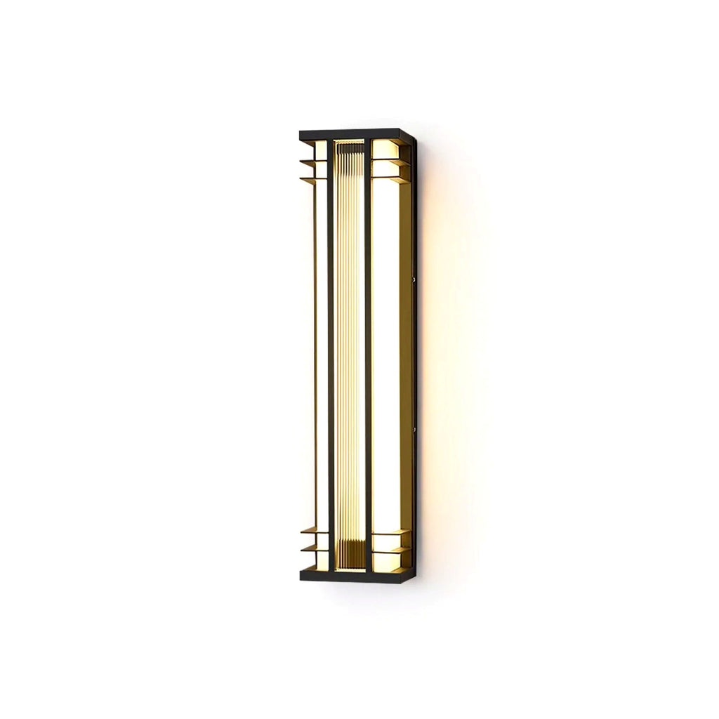 Applique Murale Extérieure Double Faisceau, Acier Inoxydable