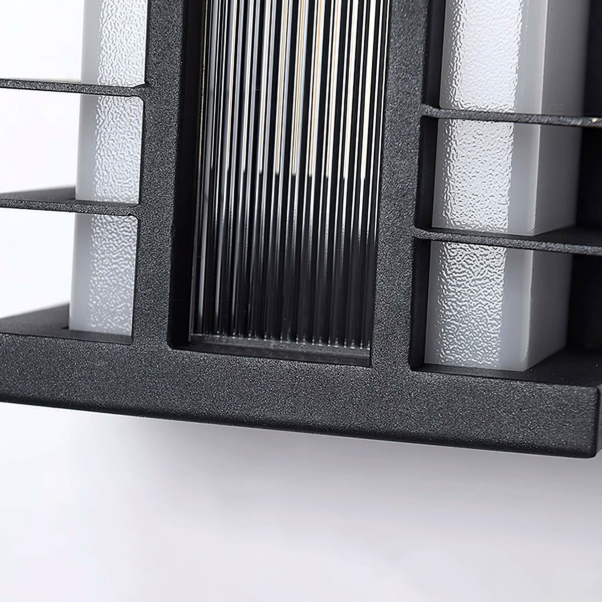 Applique Murale Extérieure Double Faisceau, Acier Inoxydable