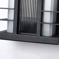 Applique Murale Extérieure Double Faisceau, Acier Inoxydable