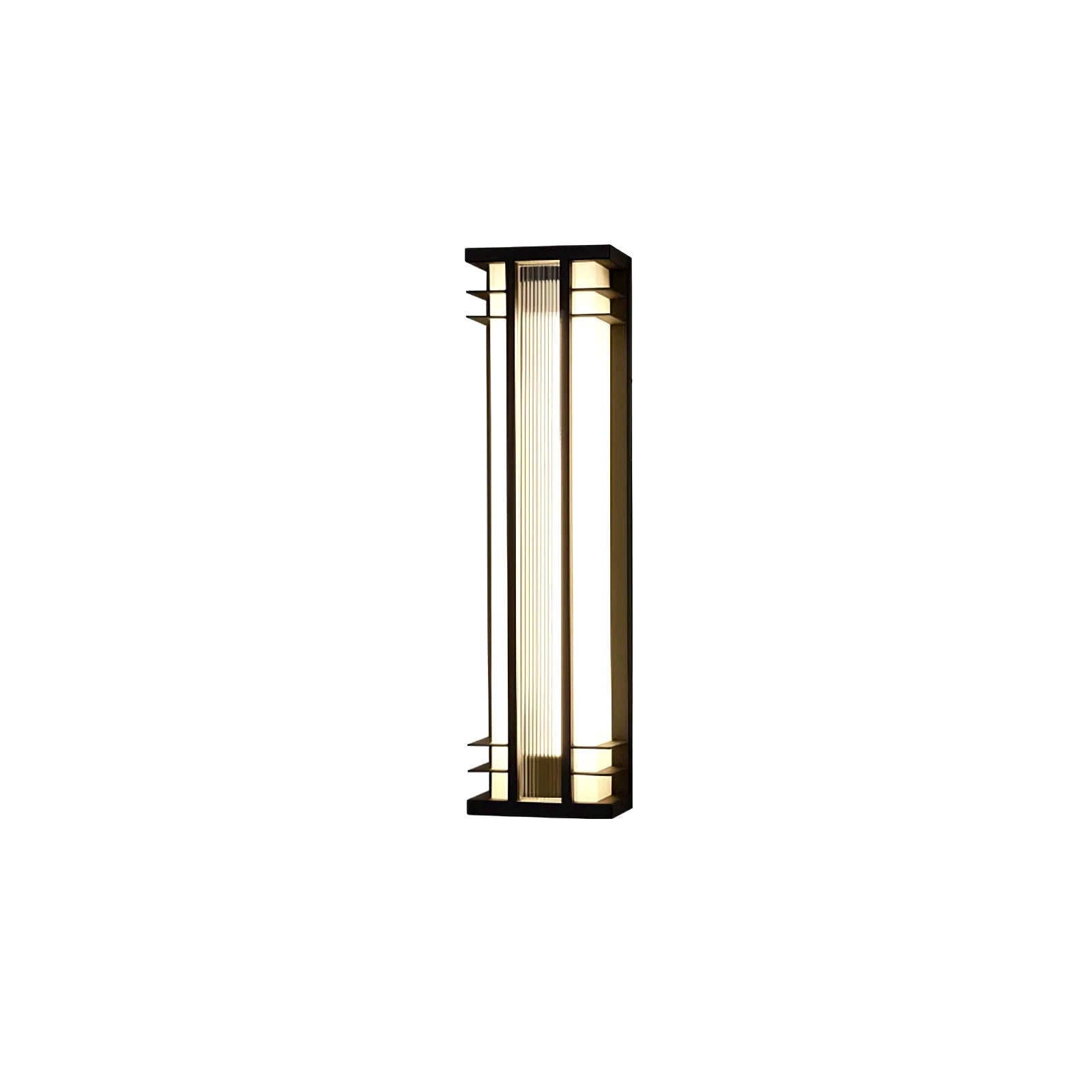Applique Murale Extérieure Double Faisceau, Acier Inoxydable