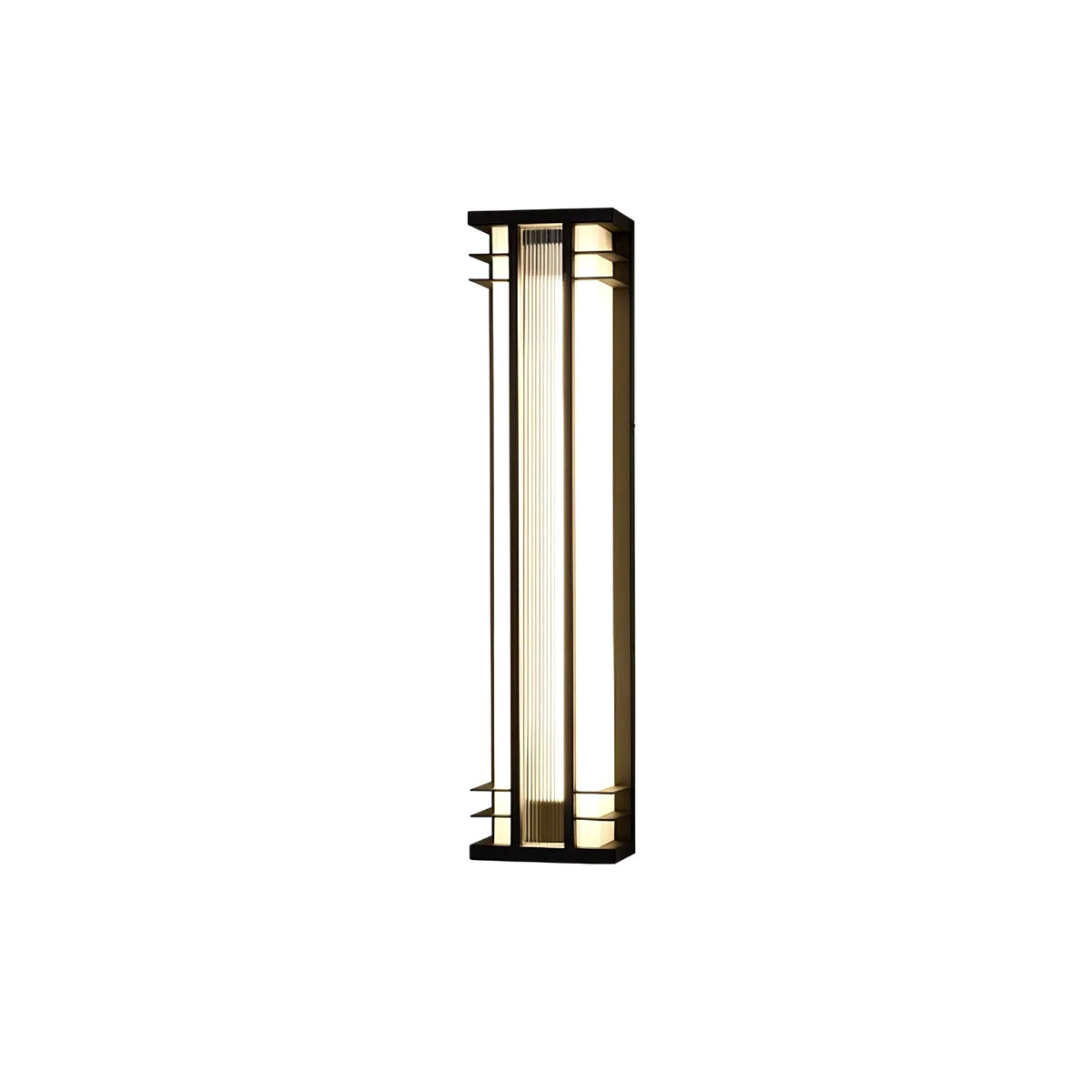 Applique Murale Extérieure Double Faisceau, Acier Inoxydable