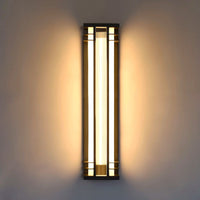 Applique Murale Extérieure Double Faisceau, Acier Inoxydable