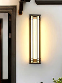 Applique Murale Extérieure Double Faisceau, Acier Inoxydable
