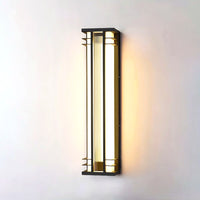 Applique Murale Extérieure Double Faisceau, Acier Inoxydable