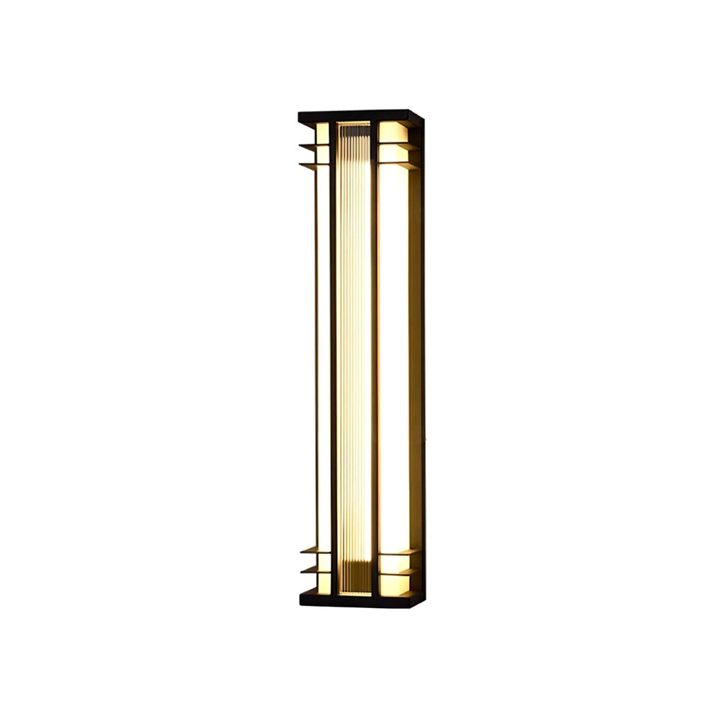 Applique Murale Extérieure Double Faisceau, Acier Inoxydable