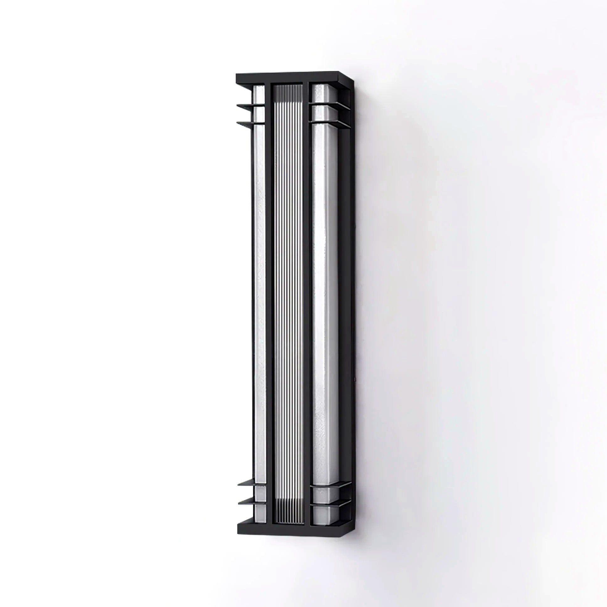 Applique Murale Extérieure Double Faisceau, Acier Inoxydable