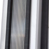 Applique Murale Extérieure Double Faisceau, Acier Inoxydable