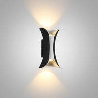 Applique Murale Extérieure LED IP65, Design Simple Moderne Métal, Cour