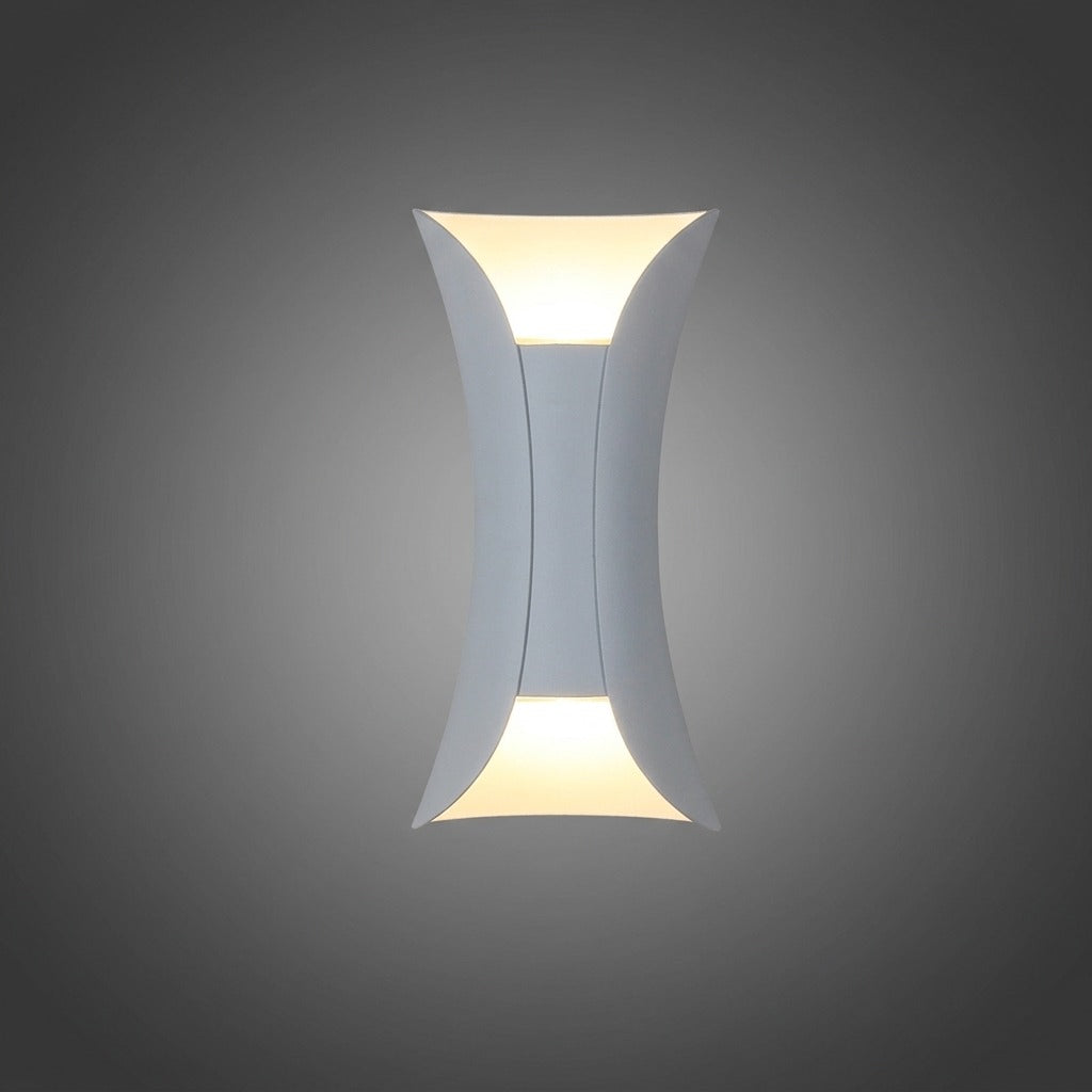 Applique Murale Extérieure LED IP65, Design Simple Moderne Métal, Cour