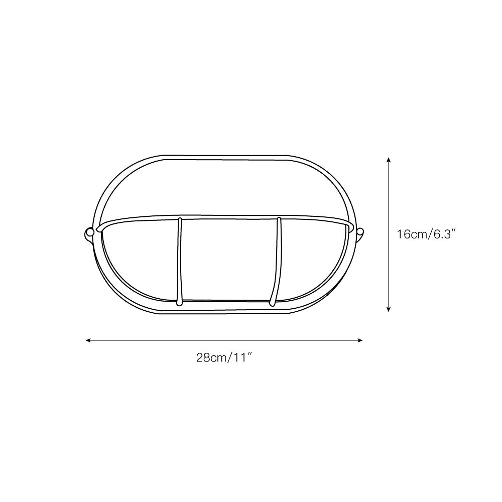 Applique Murale Extérieure Verre Vintage, Style Rétro Authentique