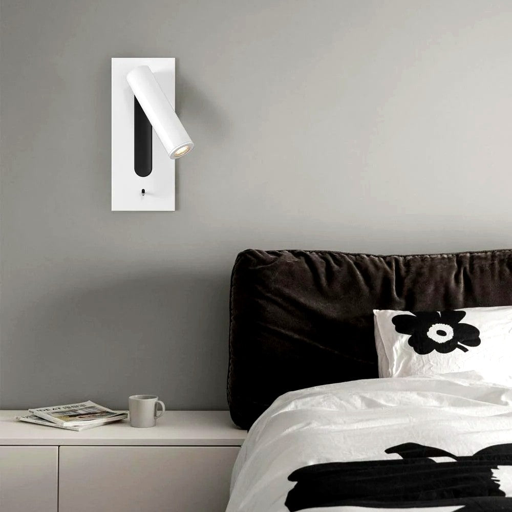 Applique Murale LED Bras Pivotant Réglable, Design Fin Élégant