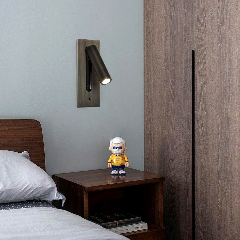 Applique Murale LED Bras Pivotant Réglable, Design Fin Élégant