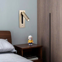 Applique Murale LED Bras Pivotant Réglable, Design Fin Élégant