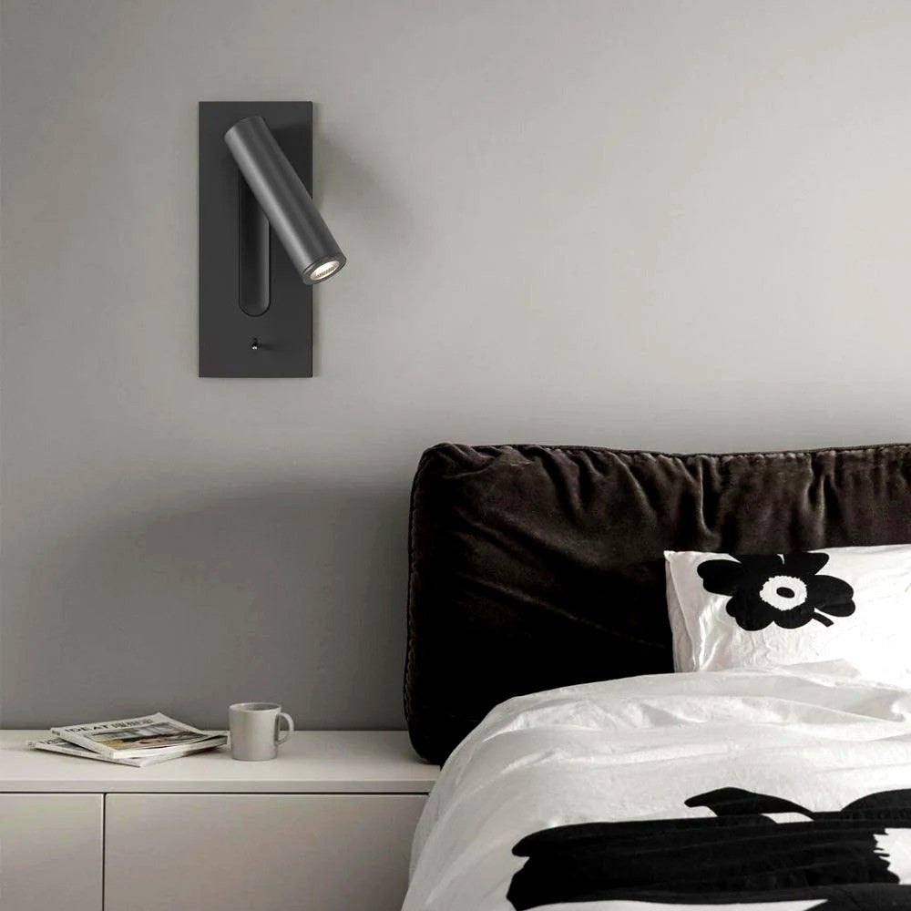 Applique Murale LED Bras Pivotant Réglable, Design Fin Élégant