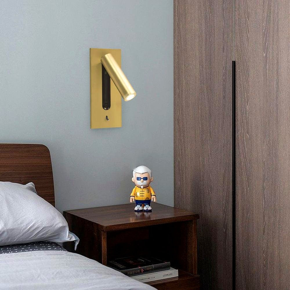 Applique Murale LED Bras Pivotant Réglable, Design Fin Élégant