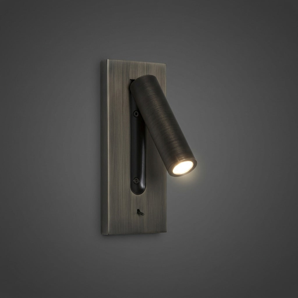 Applique Murale LED Bras Pivotant Réglable, Design Fin Élégant
