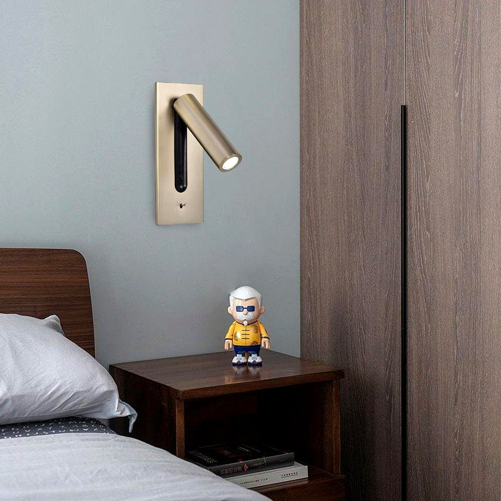 Applique Murale LED Bras Pivotant Réglable, Design Fin Élégant