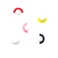 Applique Murale LED Design Fun Coloré, Métal Compact Moderne, Chambre