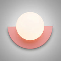 Applique Murale LED Design Fun Coloré, Métal Compact Moderne, Chambre