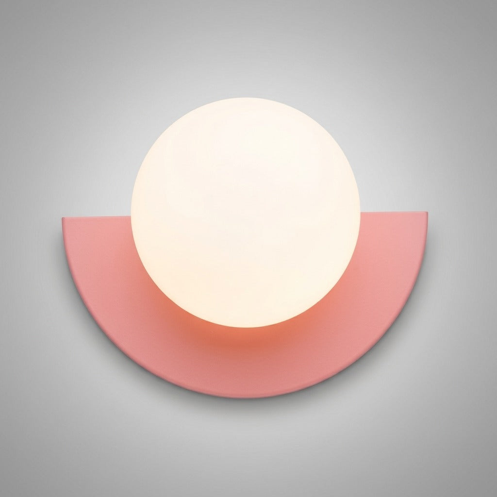 Applique Murale LED Design Fun Coloré, Métal Compact Moderne, Chambre