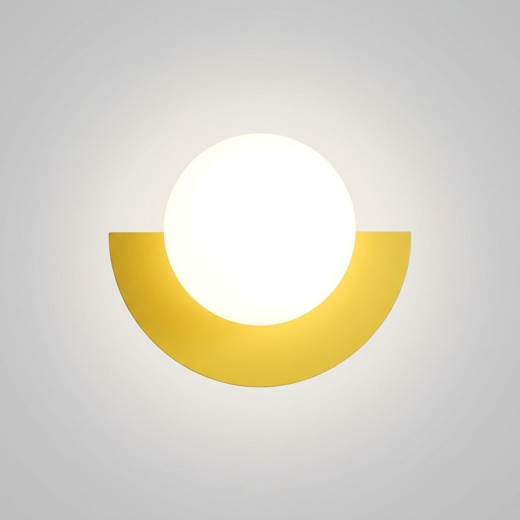Applique Murale LED Design Fun Coloré, Métal Compact Moderne, Chambre