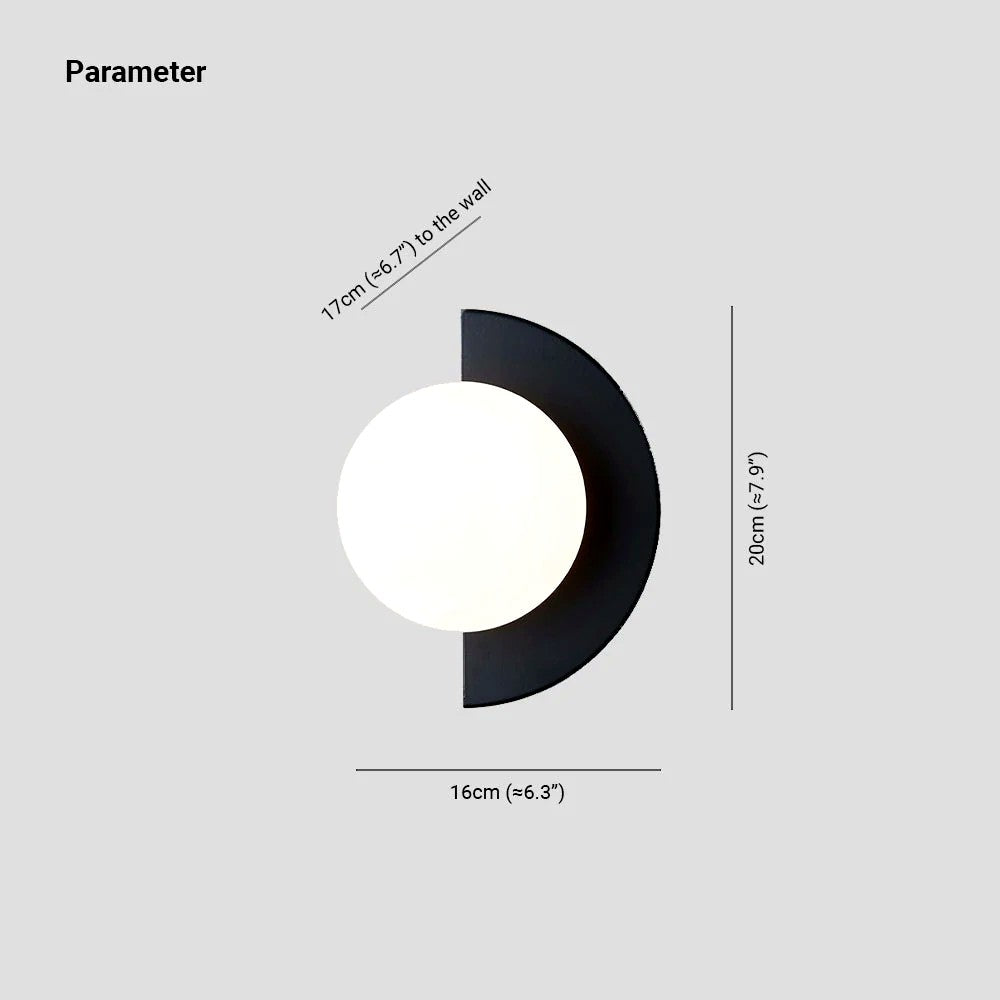 Applique Murale LED Design Fun Coloré, Métal Compact Moderne, Chambre