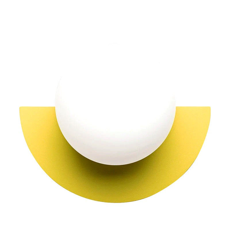 Applique Murale LED Design Fun Coloré, Métal Compact Moderne, Chambre