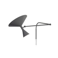 Applique Murale Liseuse Bras Réglable, Aluminium Style Rétro
