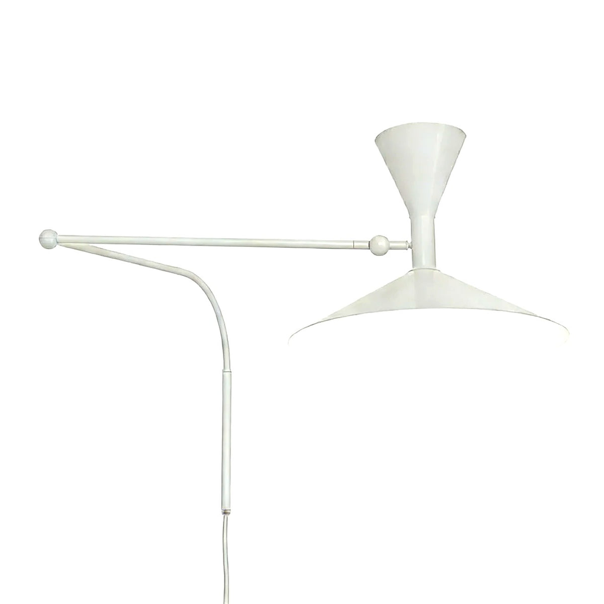 Applique Murale Liseuse Bras Réglable, Aluminium Style Rétro
