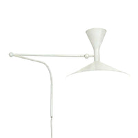 Applique Murale Liseuse Bras Réglable, Aluminium Style Rétro