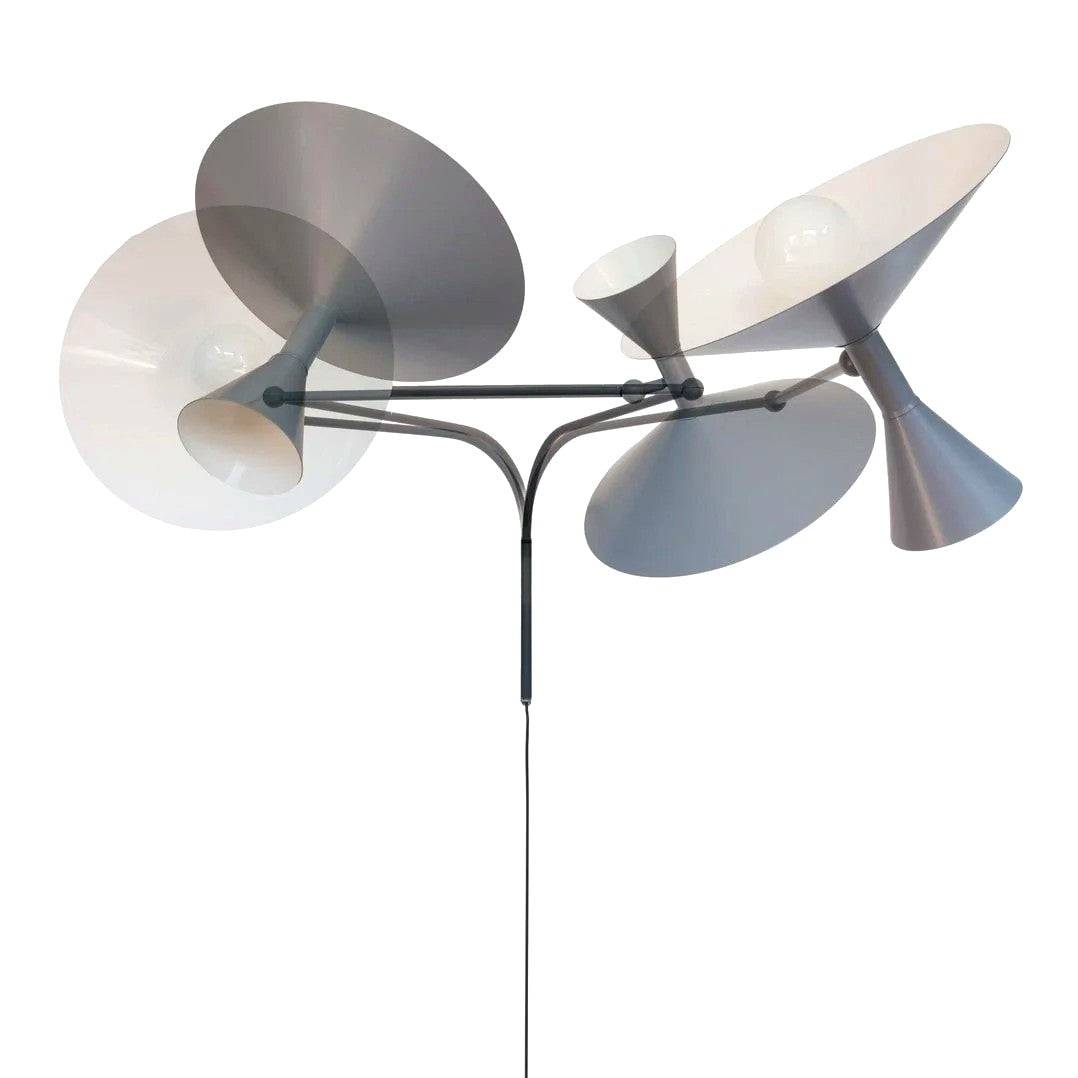 Applique Murale Liseuse Bras Réglable, Aluminium Style Rétro