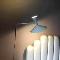 Applique Murale Liseuse Bras Réglable, Aluminium Style Rétro