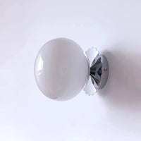 Applique Murale Marshmallow Globe Verre, Design Tendre Sophistiqué