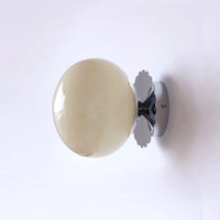 Applique Murale Marshmallow Globe Verre, Design Tendre Sophistiqué