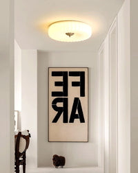 Plafonnier Encastré Verre Minimaliste, Design Épuré Discret Moderne