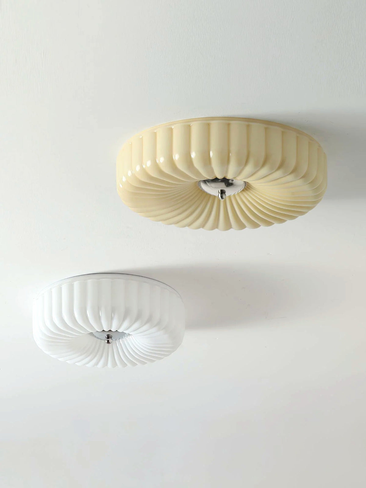 Plafonnier Encastré Verre Minimaliste, Design Épuré Discret Moderne