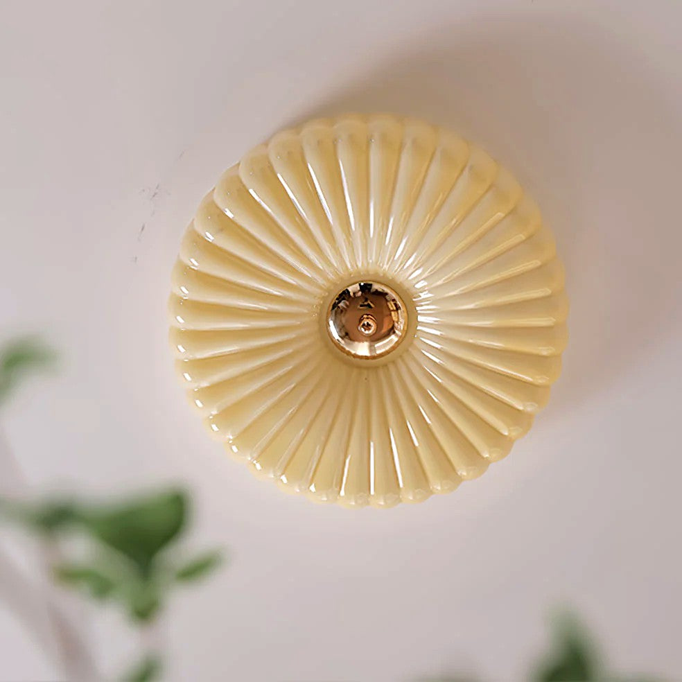 Plafonnier Encastré Verre Minimaliste, Design Épuré Discret Moderne