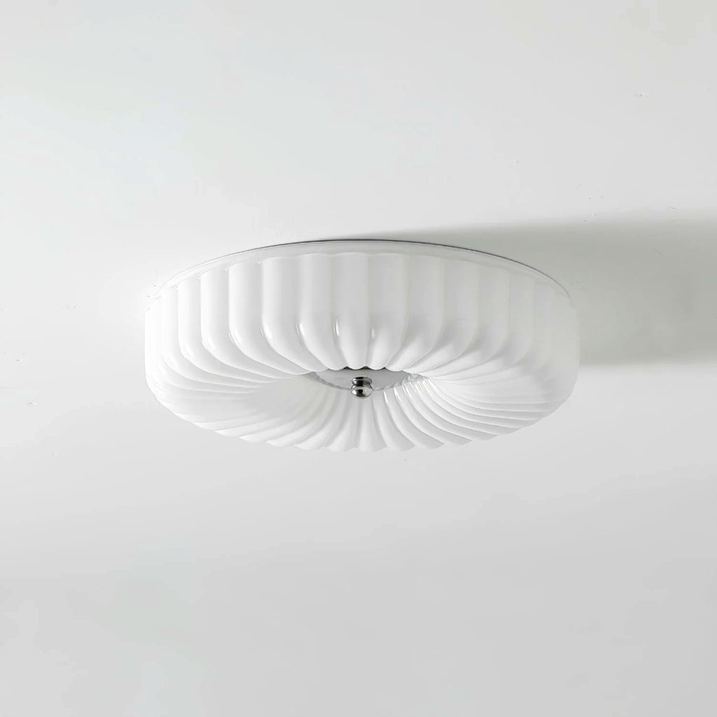 Plafonnier Encastré Verre Minimaliste, Design Épuré Discret Moderne