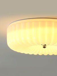 Plafonnier Encastré Verre Minimaliste, Design Épuré Discret Moderne