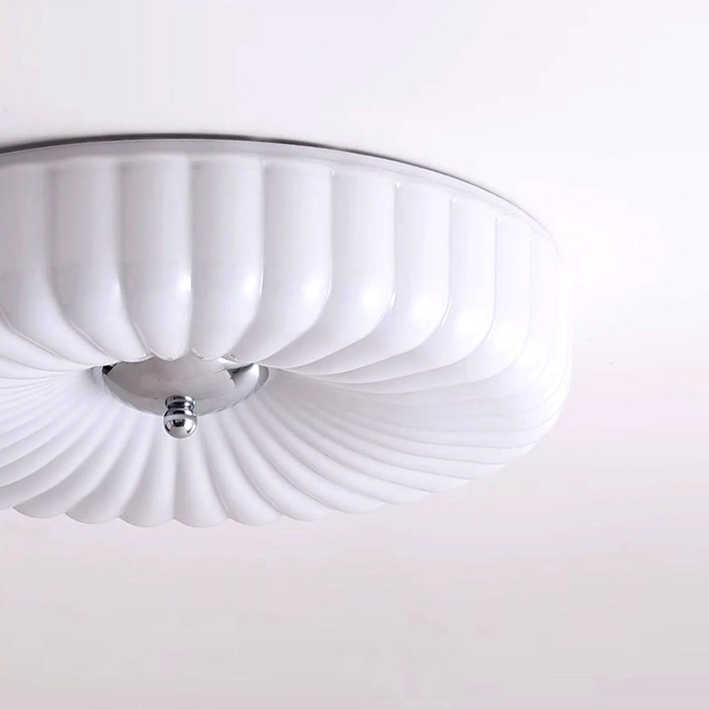 Plafonnier Encastré Verre Minimaliste, Design Épuré Discret Moderne